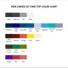 tank top color chart - Chrono Trigger Merch