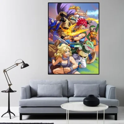 Chrono Trigger Poster Home Room Decor Aesthetic Art Wall Painting Stickers 7 - Chrono Trigger Merch