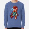 ssrcolightweight sweatshirtmensroyal blue lightweight raglan sweatshirtfrontsquare productx1000 bgf8f8f8 - Chrono Trigger Merch