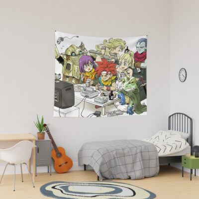 urtapestry lifestyle dorm mediumsquare1000x1000.u2 2 - Chrono Trigger Merch