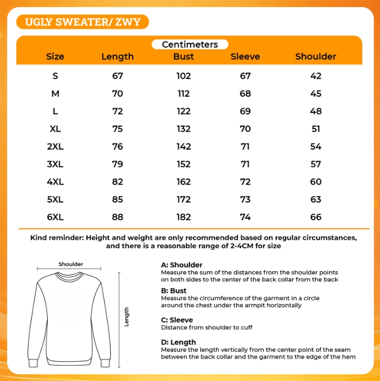 3D UGLY SWEATER - Chrono Trigger Merch